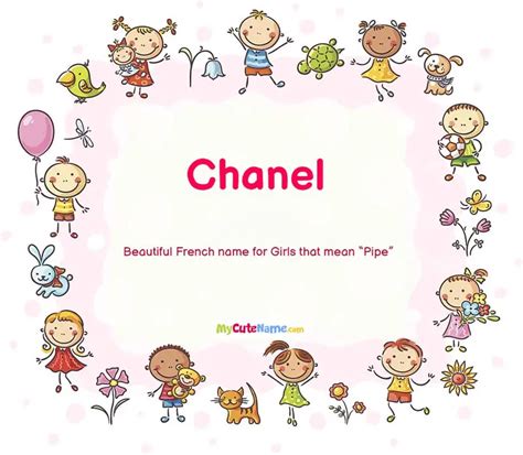 what does the name chanel mean for a boy